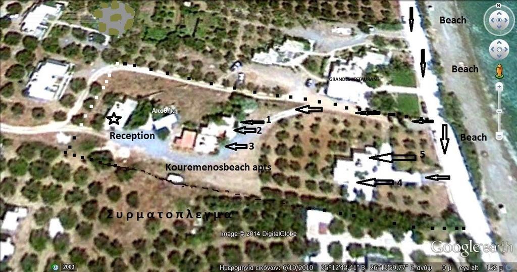 Kouremenos Beach Apartments Palekastro Exterior foto